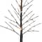 3ft. Glittery Black LED Glittered Twig Tree
